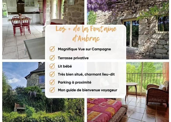 Сasa de vacaciones La Fontaine D'aubrac Florentin-la-Capelle